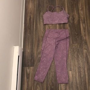 Zyia leggings and Bra set
